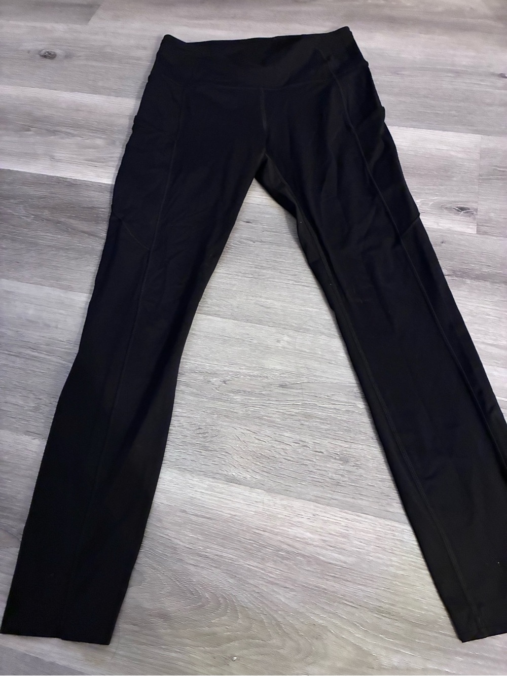 lululemon athletica Black High-Rise Leggings with Flattering Seams